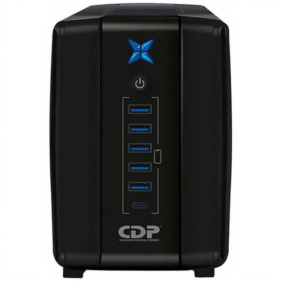 No Break Interactivo CDP 1000VA/500W 8 Contactos con Respaldo R-UPR1008