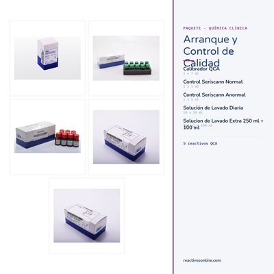 Paquete Arranque y Control de Calidad — QCA