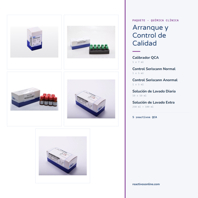 Paquete Arranque y Control de Calidad — QCA