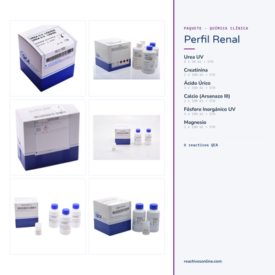 Paquete Perfil Renal — Reactivos QCA