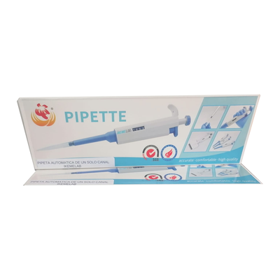 Pipeta Automática Variable de un solo Canal 0.5-10 uL 0.5-10