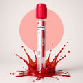 Tubo de Extracción de Sangre Rojo 6ml Sin Aditivo c/100 GD060CA