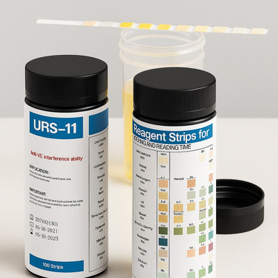 Tiras de Uroanalisis 11 Parametros C 100 TIRAS URS-11