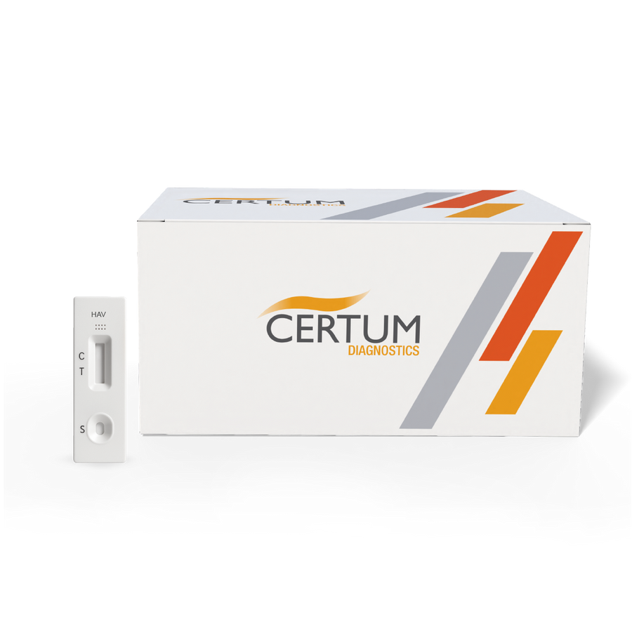 Hepatitis A IgM Ac C/25 Pbs Prueba Rápida Certum IHA-402