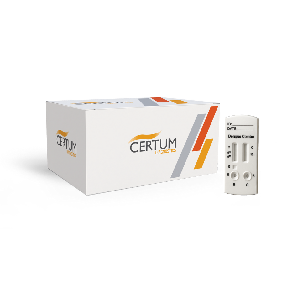 Dengue NS1 + IgG/IgM C/25 Pbs Prueba Rápida Certum IDEC-425