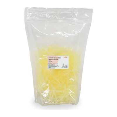 Puntas Amarillas Tipo Gilson 200 uL Bolsa C/1000 Pz PIY105145