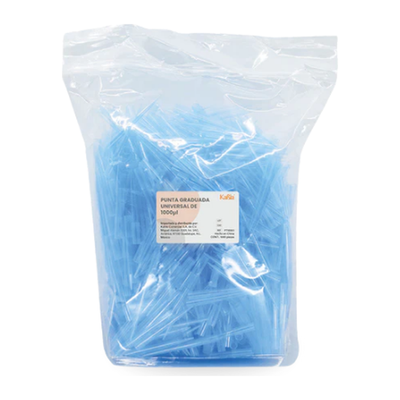 Puntas Azules Universales para Micropipeta 1000 uL C/100 Pz PT10001L