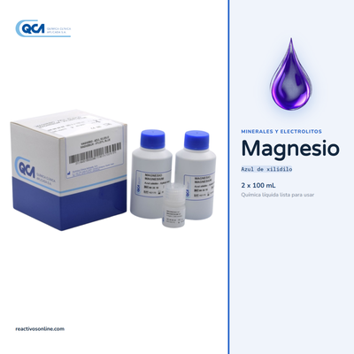 Reactivo Magnesio 2 x 100 ml + STD QCA 992985