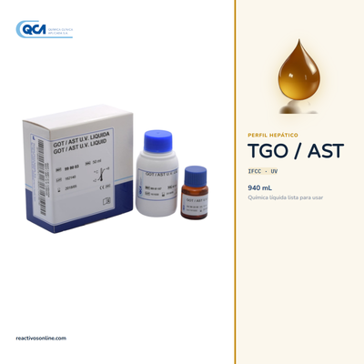 Reactivo TGO / AST UV 1 x 50 ml QCA 998003