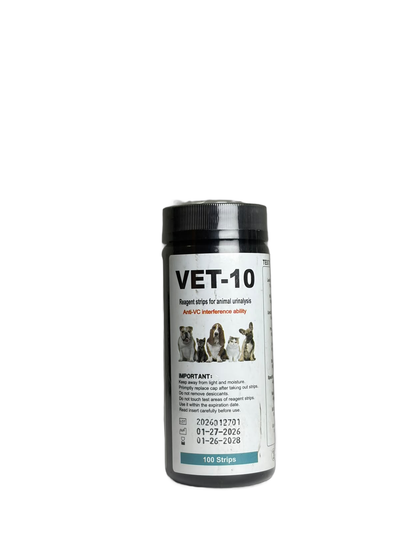 Tiras Reactivas Uroanalisis Veterinario C 100 Vet10